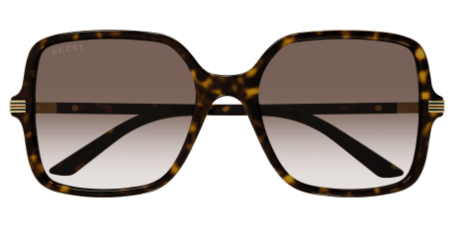 Gucci GG1449S Sunglasses color 002 with brown gradient UV lenses