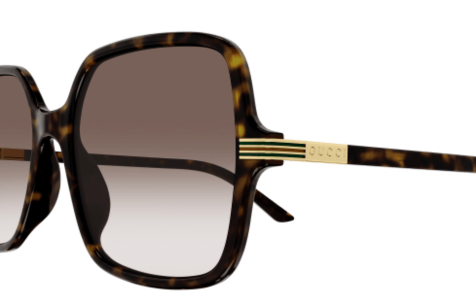 Gucci GG1449S Sunglasses color 002 with brown gradient UV lenses
