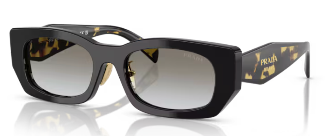 Prada SPR B05 color 389-0A7 Brown Gradient Lenses
