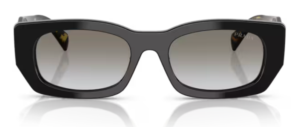 Prada SPR B05 color 389-0A7 Brown Gradient Lenses