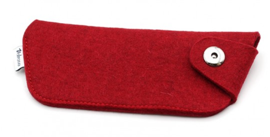 Valrose   Felt Eyewear Case with Magnetic Clasp