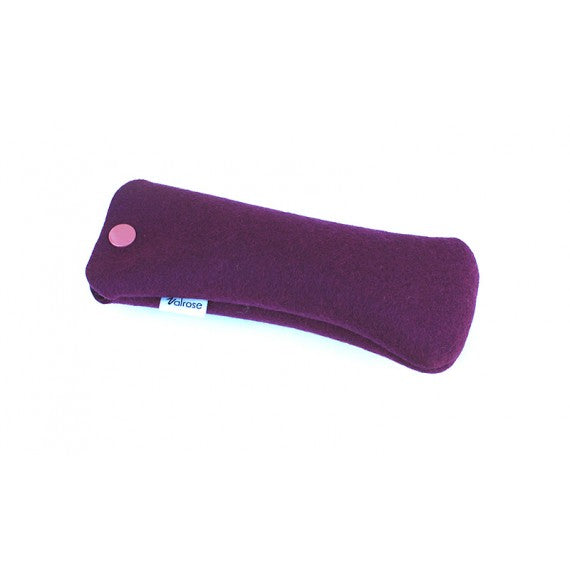 Valrose   Press-Stud Felt Eyewear Case - X-Large